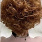 Lace Front Short Curly Human Hair Wig Multiple Colors Available