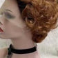 Lace Front Short Curly Human Hair Wig Multiple Colors Available