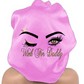Wink For Daddy Personalized Bonnet with Edge Wrap