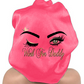 Wink For Daddy Personalized Bonnet with Edge Wrap