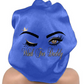 Wink For Daddy Personalized Bonnet with Edge Wrap