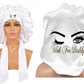 Wink For Daddy Personalized Bonnet with Edge Wrap
